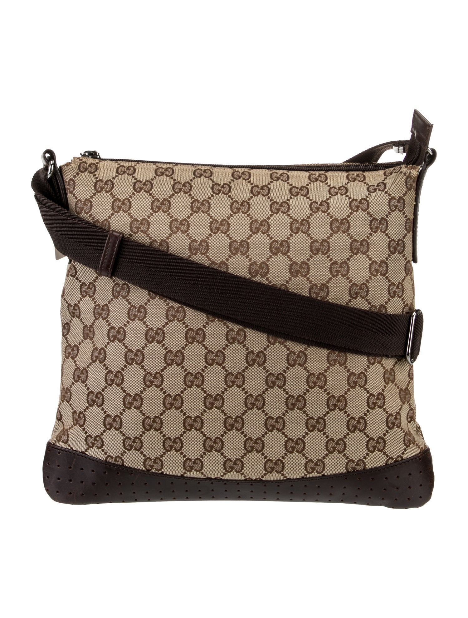 Gucci GG Canvas Messenger Bag